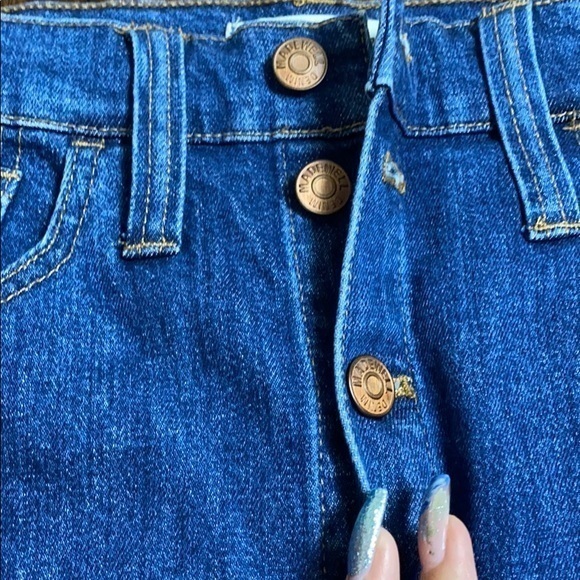 Madewell denim button skirt size‎ 30 - Picture 3 of 8